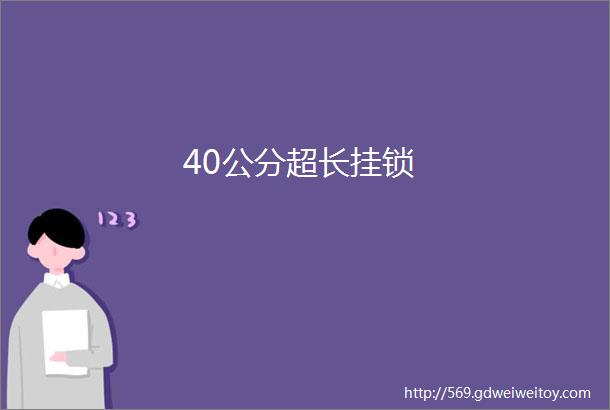 40公分超长挂锁